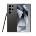 Samsung Galaxy S24 Ultra — Titanium Black — white background